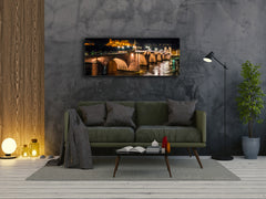 Glass Print Wall Art – Image on Glass 125 x 50 cm (? 50” x 20”) ; Ancient bridge