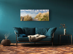 Glass Print Wall Art – Image on Glass 125 x 50 cm (? 50” x 20”) ; Dune