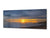 Glass Picture Wall Art  – Available in 5 different sizes – Nature Series 01D: Sunset over the sea surface