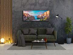 Beautiful Quality Glass Print Picture – Available in 5 different sizes – Cities Series 04: Polignano a Mare