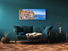 Beautiful Quality Glass Print Picture – Available in 5 different sizes – Cities Series 04: Cinque Terre