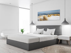 Wall Art Glass Print Picture 125 x 50 cm (? 50” x 20”) ; Beach 8