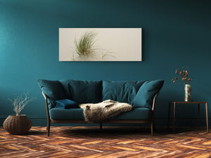 Wall Picture behind Tempered Glass 125 x 50 cm (≈ 50” x 20”) ; Grass 1