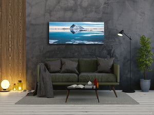Glass Picture Wall Art  – Available in 5 different sizes – Nature Series 01D: Arctic Norway