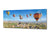 Modern Glass Picture – Available in 5 different sizes – Nature Series 01C: Rocky landscape in Cappadocia