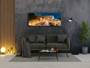 Beautiful Quality Glass Print Picture – Available in 5 different sizes – Cities Series 04: Colosseum