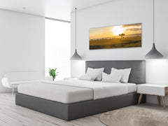 Modern Glass Picture – Available in 5 different sizes – Nature Series 01C – Nature Series 01C: Savanna