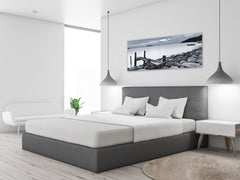 Glass Print Wall Art – Image on Glass 125 x 50 cm (? 50” x 20”) ; Lake 1