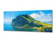 Graphic Art Print on Glass – Available in 5 different sizes – Nature Series 01B: Jeju Island in South Korea