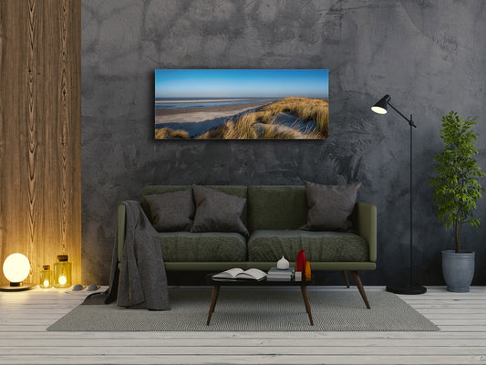 Modern Glass Picture – Available in 5 different sizes – Nature Series 01C: German seashore