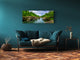 Glass Print Wall Art – Available in 5 different sizes – Nature Series 01A: Mountain forest river