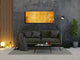 Wall Picture behind Tempered Glass 125 x 50 cm (≈ 50” x 20”) ; Texture 1