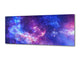 Wall Art Glass Print Canvas Picture  – Available in 5 different sizes – Miscellanous Series 05: Stunning Galaxy
