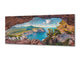 Glass Print Wall Art – Available in 5 different sizes – Nature Series 01A: Astonishing summer view of Sardinia