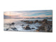 Glass Picture Wall Art  – Available in 5 different sizes – Nature Series 01D: Rocks in the sea