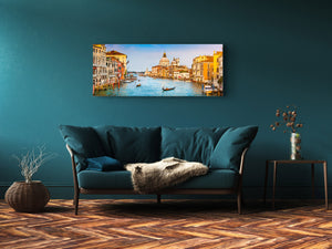 Beautiful Quality Glass Print Picture – Available in 5 different sizes – Cities Series 04: Canal Grande in Venice