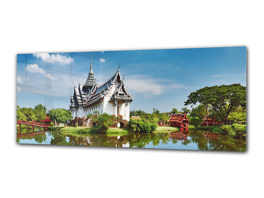 Glasdruck-Wandkunst – Bild auf Glas 125 x 50 cm (≈ 50” x 20”); Querformat 4