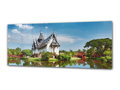 Glass Print Wall Art – Image on Glass 125 x 50 cm (? 50” x 20”) ; Landscape 4