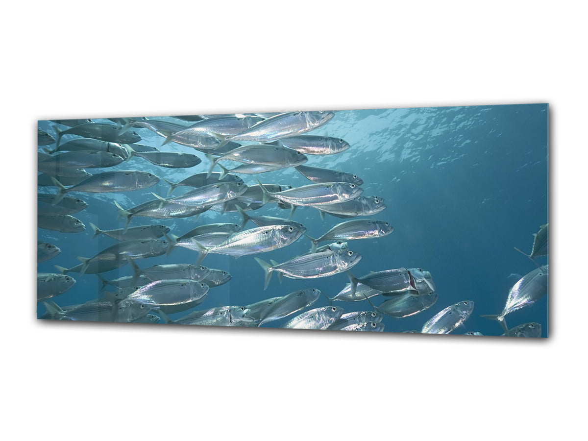 Glass Print Wall Art – Image on Glass 125 x 50 cm (? 50” x 20”) ; Water 7