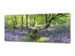 Glass Print Wall Art – Image on Glass 125 x 50 cm (? 50” x 20”) ; Nature 1