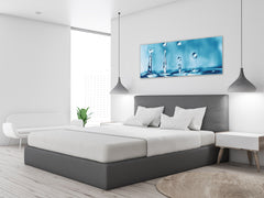 Glass Print Wall Art – Image on Glass 125 x 50 cm (? 50” x 20”) ; Water 9