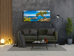 Glass Print Wall Art – Image on Glass 125 x 50 cm (? 50” x 20”) ; Seacoast 6