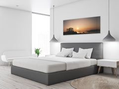 Glass Print Wall Art – Image on Glass 125 x 50 cm (? 50” x 20”) ; Sunset 15