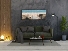 Glass Print Wall Art – Image on Glass 125 x 50 cm (? 50” x 20”) ; Sea 11