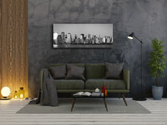 Glass Print Wall Art – Image on Glass 125 x 50 cm (? 50” x 20”) ; City 42