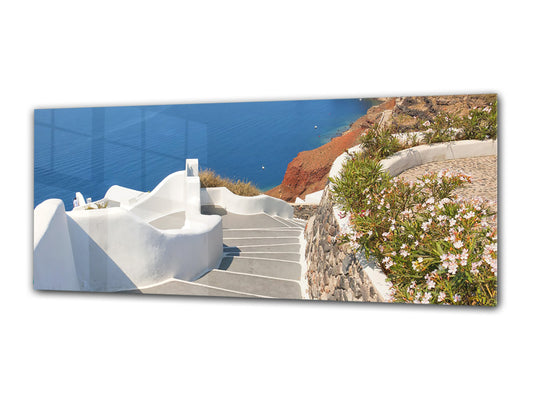 Glass Print Wall Art – Image on Glass 125 x 50 cm (? 50” x 20”) ; Sea 8