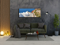 Glasdruck-Wandkunst – Bild auf Glas 125 x 50 cm (≈ 50” x 20”) ; Meer 8