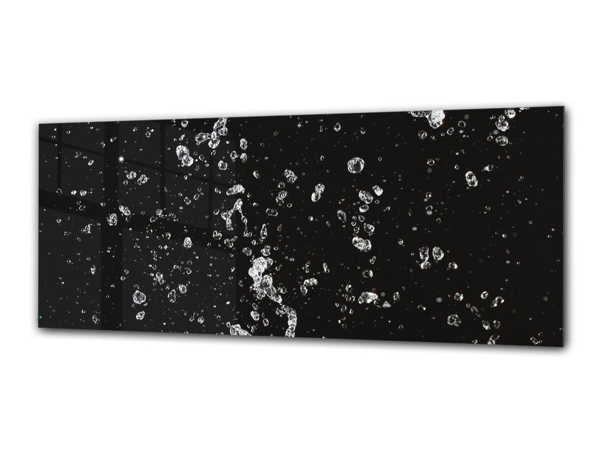 Glass Print Wall Art – Image on Glass 125 x 50 cm (? 50” x 20”) ; Water 10