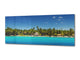 Modern Glass Picture – Available in 5 different sizes – Nature Series 01C: Tropical island beach