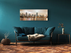 Glass Print Wall Art – Image on Glass 125 x 50 cm (? 50” x 20”) ; City 35