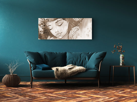 Glass Print Wall Art – Image on Glass 125 x 50 cm (? 50” x 20”) ; Abstract Art. 14