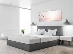 Glass Print Wall Art – Image on Glass 125 x 50 cm (? 50” x 20”) ; Seagulls