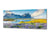 Glass Print Wall Art – Available in 5 different sizes – Nature Series 01A: Colorful summer panorama