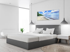 Glass Print Wall Art – Image on Glass 125 x 50 cm (? 50” x 20”) ; Sea 10