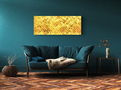 Glass Print Wall Art – Image on Glass 125 x 50 cm (? 50” x 20”) ; Texture 3