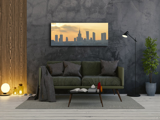 Glass Print Wall Art – Image on Glass 125 x 50 cm (? 50” x 20”) ; City 43