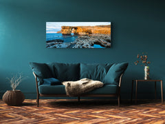 Glass Print Wall Art – Image on Glass 125 x 50 cm (? 50” x 20”) ; Seacoast 5