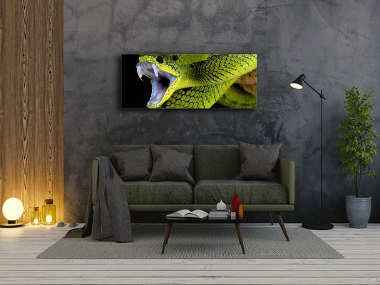 Glass Print Wall Art – Image on Glass 125 x 50 cm (? 50” x 20”) ; Animals 1