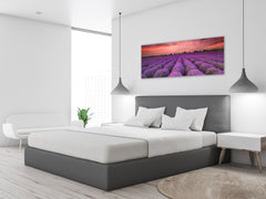 Glass Print Wall Art – Image on Glass 125 x 50 cm (? 50” x 20”) ; Heathers 2
