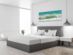 Glass Print Wall Art – Image on Glass 125 x 50 cm (? 50” x 20”) ; Seacoast 8