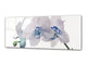 Glass Print Wall Art – Image on Glass 125 x 50 cm (≈ 50” x 20”) ; Orchid 10