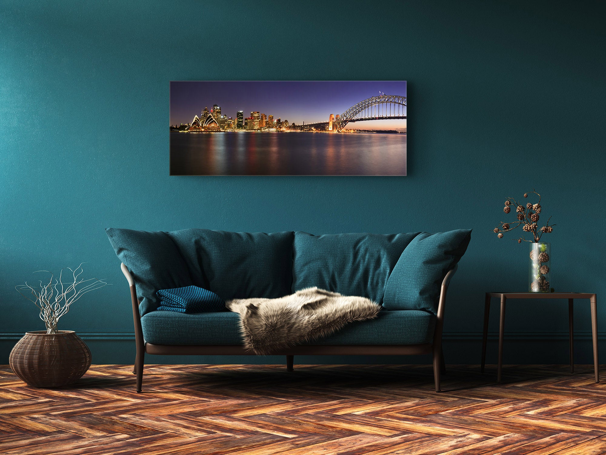 Glass Print Wall Art – Image on Glass 125 x 50 cm (? 50” x 20”) ; Bridge 24