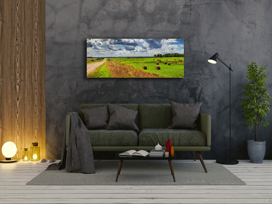 Glass Print Wall Art – Available in 5 different size – Nature Series 01A: Summer in the countryside