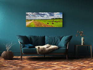 Glass Print Wall Art – Available in 5 different size – Nature Series 01A: Summer in the countryside