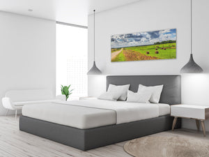 Glass Print Wall Art – Available in 5 different size – Nature Series 01A: Summer in the countryside