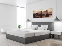 Glass Print Wall Art – Image on Glass 125 x 50 cm (? 50” x 20”) ; Bridge 25